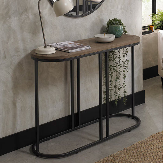 Weathered Ash Console Table