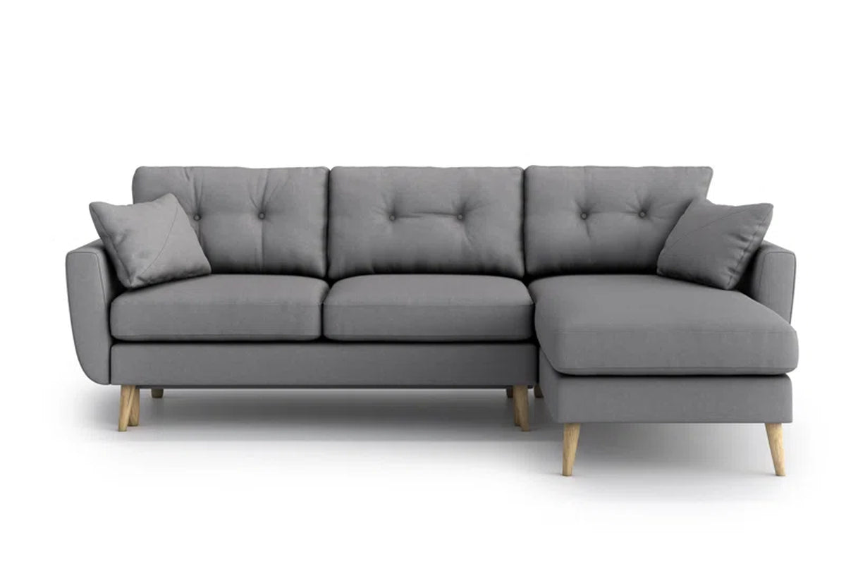 Nealon Reversible Corner Sofa Bed with Convertible Functionality