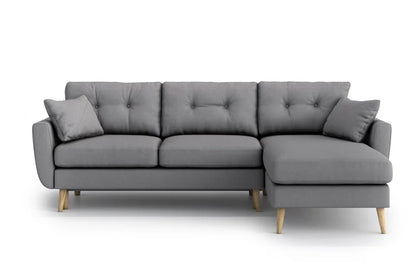 Nealon Reversible Corner Sofa Bed with Convertible Functionality