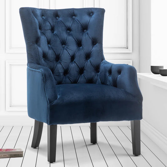 Dority Upholstered Wingback Armchair