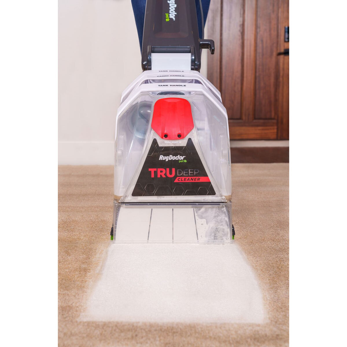 Trudeep Pet Carpet Cleaner with 1 X 1L Carpet Detergent & 1 X 1L Pet Carpet Detergent