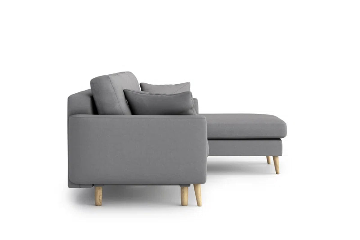 Nealon Reversible Corner Sofa Bed with Convertible Functionality