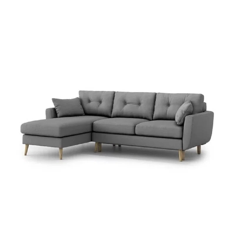 Nealon Reversible Corner Sofa Bed with Convertible Functionality