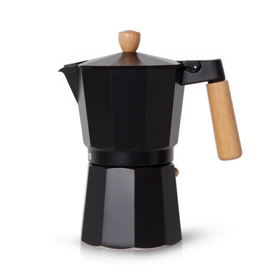 Italian Espresso Coffee Maker Stovetop Moka Pot (6 Cups/300Ml)Traditional