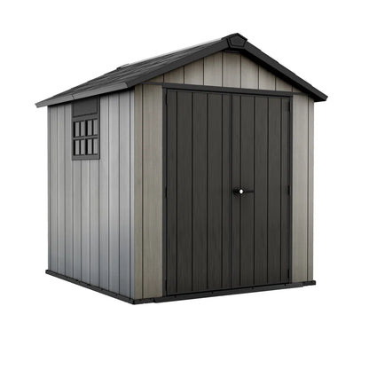Oakland 7 Ft. Wide x 7 Ft. Deep Apex Outdoor Garden Shed