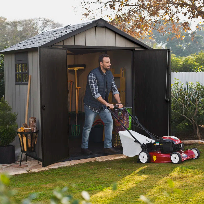 Oakland 7 Ft. Wide x 7 Ft. Deep Apex Outdoor Garden Shed