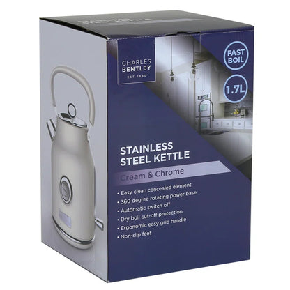 1.7L Electric Tea Kettle in Stainless Steel