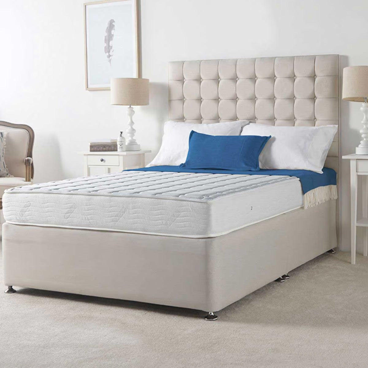 Memory plus Rolled Mattress in 5 Sizes