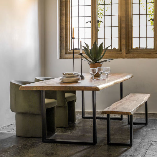 Chisbury Acacia Dining Table