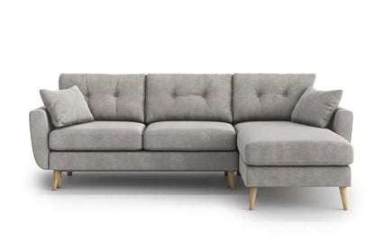 Nealon Reversible Corner Sofa Bed with Convertible Functionality